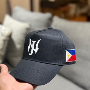 New Jersey hat with Filipino Flag Patch